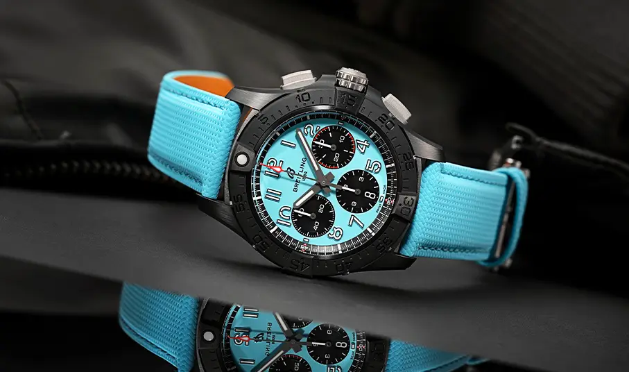 Avenger B01 Chronograph 42 Night Mission (Turquoise)