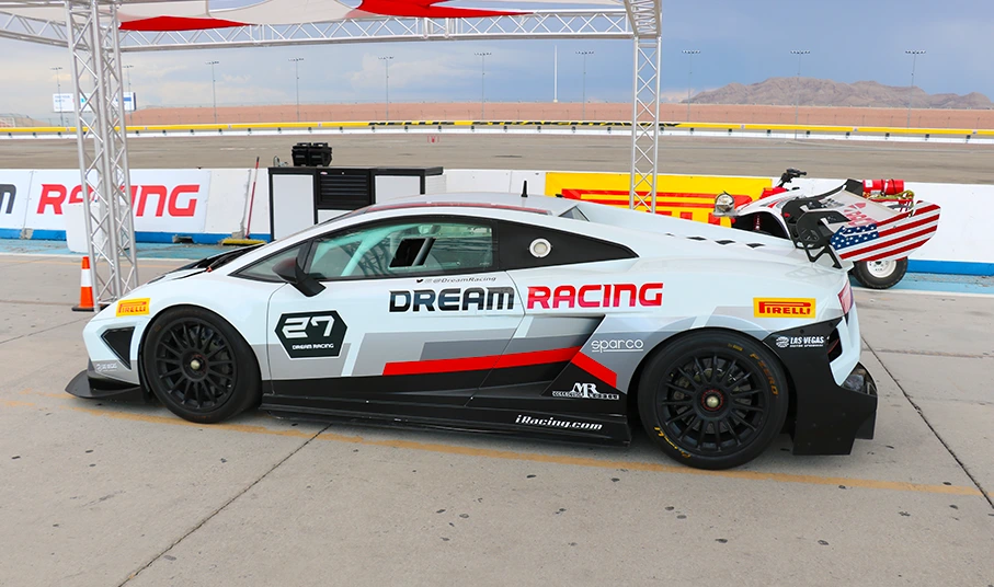Car at Dream Racing Las Vegas