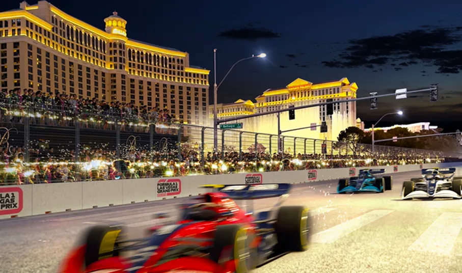 Las Vegas offers some of the best premium F1 experiences.