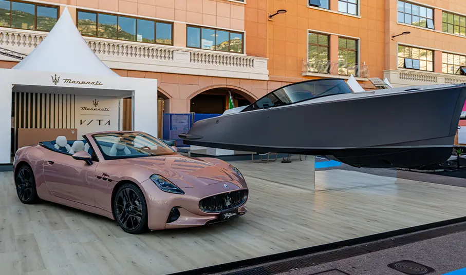 Maserati at the 2024 Monaco Yacht Show