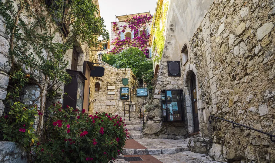 Street in Eze Village