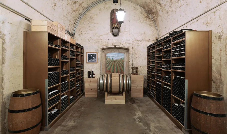 Hotel de Paris Wine Cellar