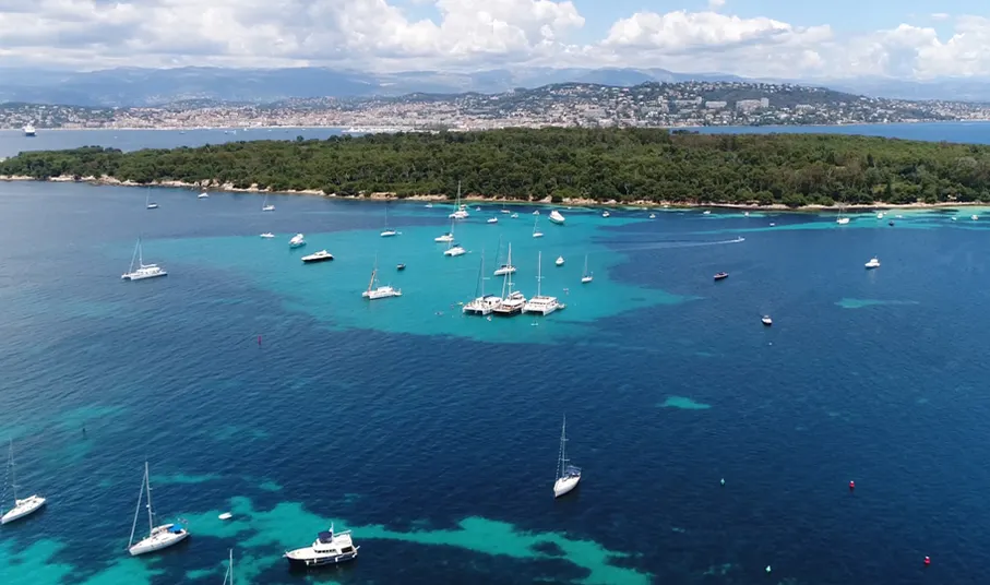 The Lerins Islands - Île Sainte-Marguerite and Île Saint-Honorat