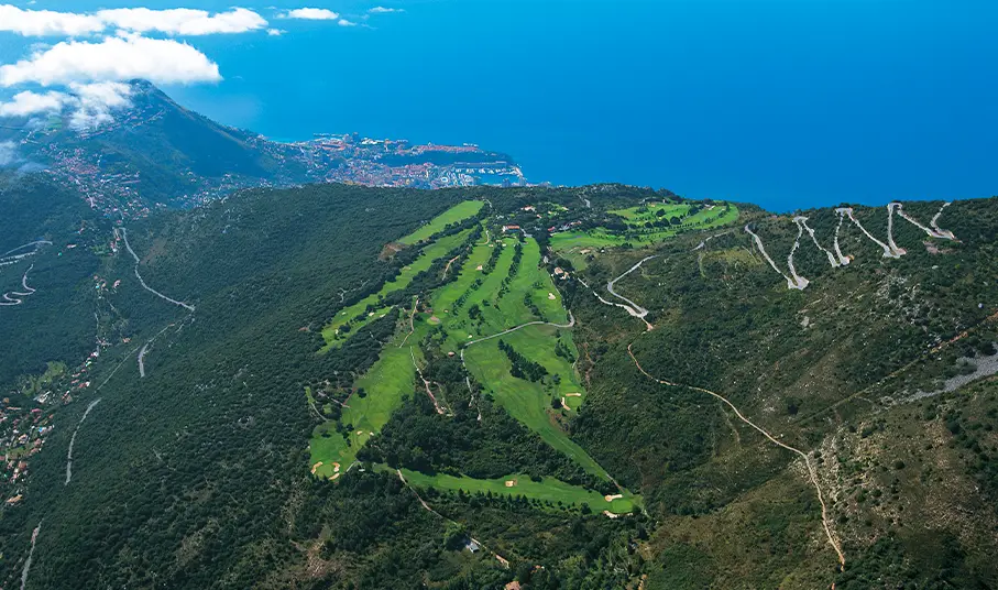 Aerial view of Monte-Carlo Golf Club