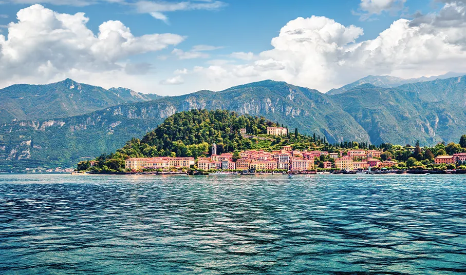 Bellagio from Lake Como