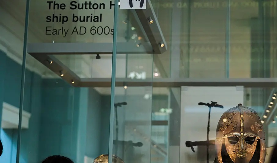 Sutton Hoo Helmet at British Museum