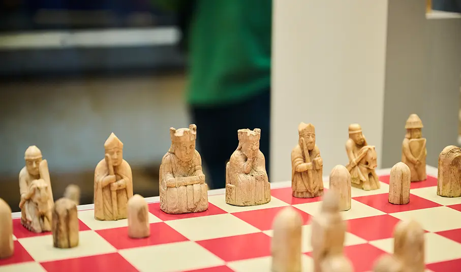 Lewis Chessmen at British Museum