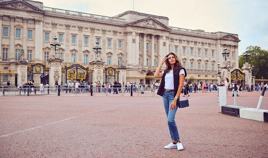 Raquel Romans at Buckingham Palace