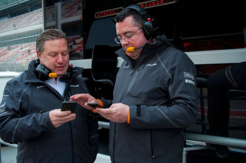 Zak Brown and Éric Boullier