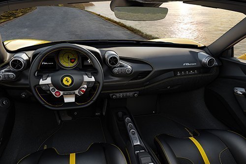 Ferrari F8 Spider Interior
