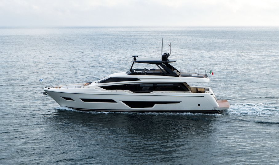 Ferretti 780 yacht